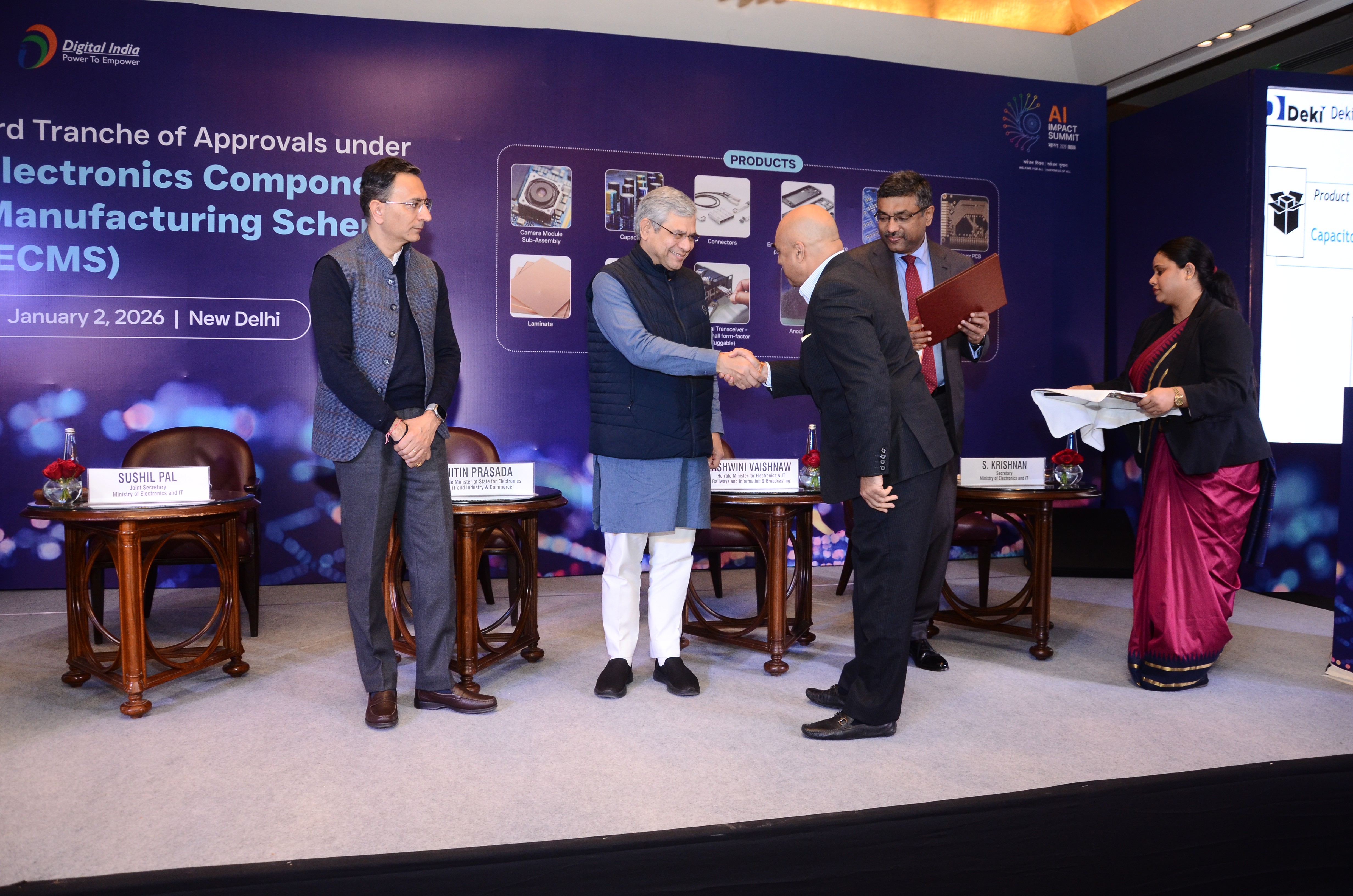 Deki Electronics Approved Under Third Tranche of ECMS